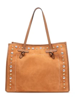 Marcella Tote Bag with Studs