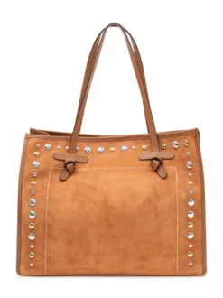 Marcella Tote Bag with Studs