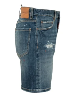 Marine Five Pocket Denim Shorts