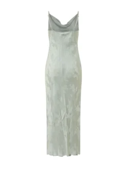 Maxi Slip Dress with Thin Straps