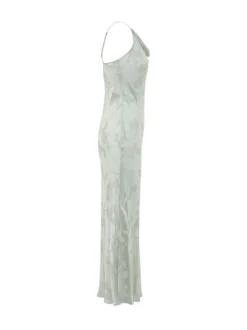 Maxi Slip Dress with Thin Straps