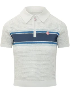 Mesh Top with Front Stripe
