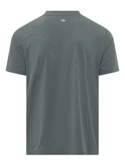Mesh T-shirt with Central Logo