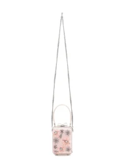 Micro Bag With Floral Embellishments