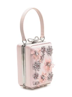 Micro Bag With Floral Embellishments
