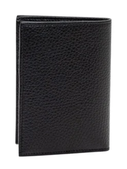 Micron Vertical Wallet with Metal Logo