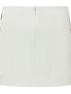 Micro Skirt with Mirror Embellishments