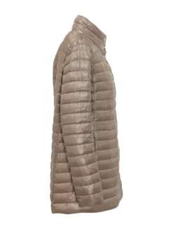 Mid-Length Quilted Down Jacket