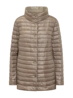 Mid-Length Quilted Down Jacket