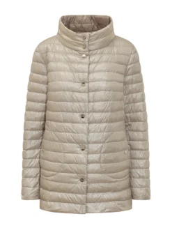 Mid-Length Quilted Down Jacket