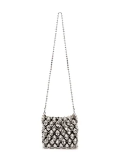 Mini Bag with Chain and Crystals