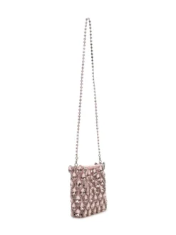Mini Bag with Chain and Crystals