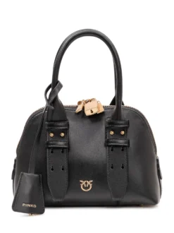 Mini Bowling Bag with Zip and Handles