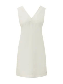 Mini Dress with V Neckline