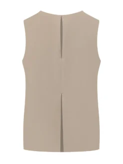 Minimal Sleeveless Blouse