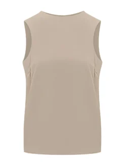 Minimal Sleeveless Blouse