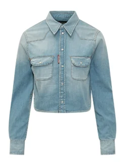 Mini Western Denim Shirt