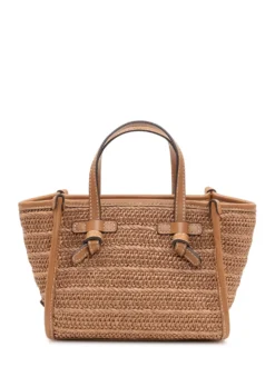 Miss Marcella Bag with Double Handles and Knotted Details