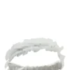 Monnalisa White Headband with Tulle and Bows