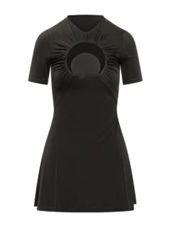 Moon Hole Mini Dress