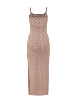Moon Long Dress with Thin Straps