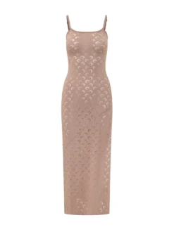 Moon Long Dress with Thin Straps