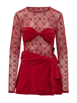 Moonogram Mini Dress