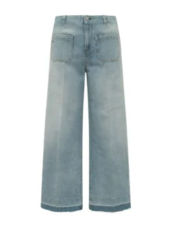 Naia Culotte with Pockets and Belt Loops