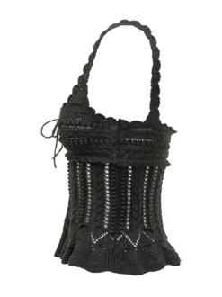 Neves Knit Top with Straps and Front Ties