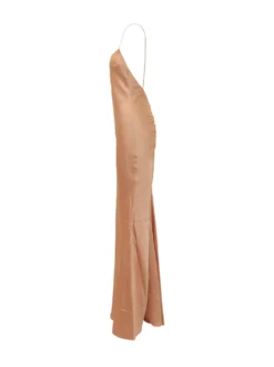 Ninfea Long Dress with Thin Straps