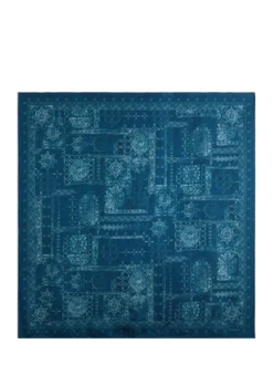 Nipponia Scarf with Patchwork Motif