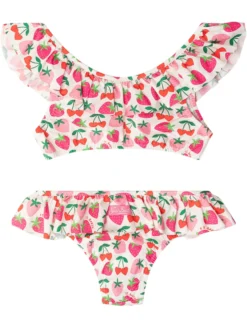 Off Shoulder Bikini with Ruffles