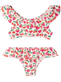 Off Shoulder Bikini with Ruffles