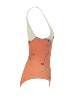 One Piece Swimsuit with Jewel Print