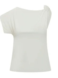 One Shoulder Draped Top