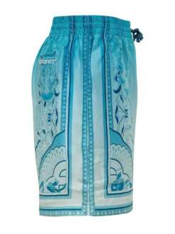 Ornamental Print Shorts
