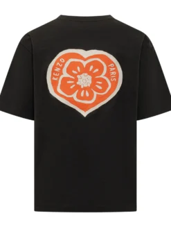 Oversized Heart Print T-shirt