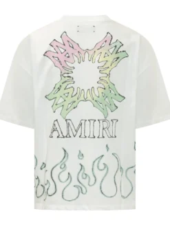 Oversized Quad Flames T-shirt