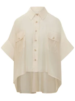 Oversized Shirt with Pockets
