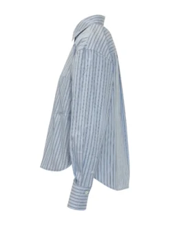 Oversized Striped Shirt