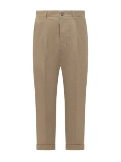 Oversized Trousers with Pleats