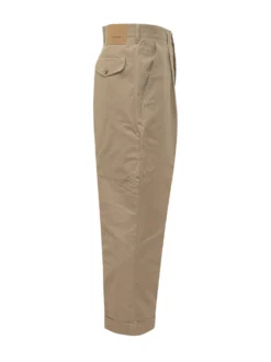 Oversized Trousers with Pleats