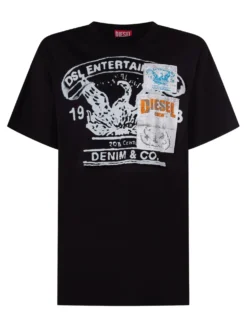 Oversize T-shirt with Graphic Print