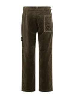 Pantaloni a Coste con Patch