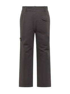 Pantaloni Dritti con Patch