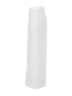 Pants in Gabardine with Straight Leg