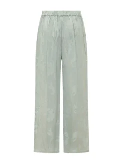Pants with Elastic Waist and Pattern
