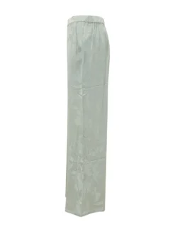 Pants with Elastic Waist and Pattern