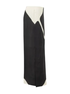 Pants with Geometric Print and Wide Leg