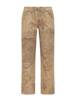 Pants with Pockets and Belt Loops